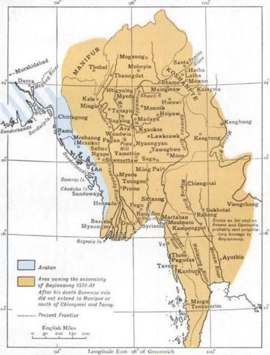 Lost Footsteps History Timeline Early Modern Myanmar and its