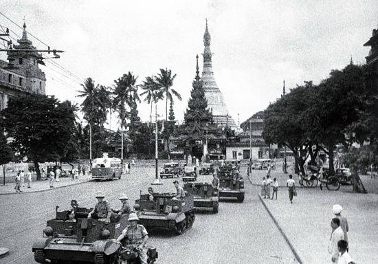 The last attempt to defend Rangoon