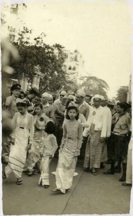 Nehru and Nasser in Rangoon