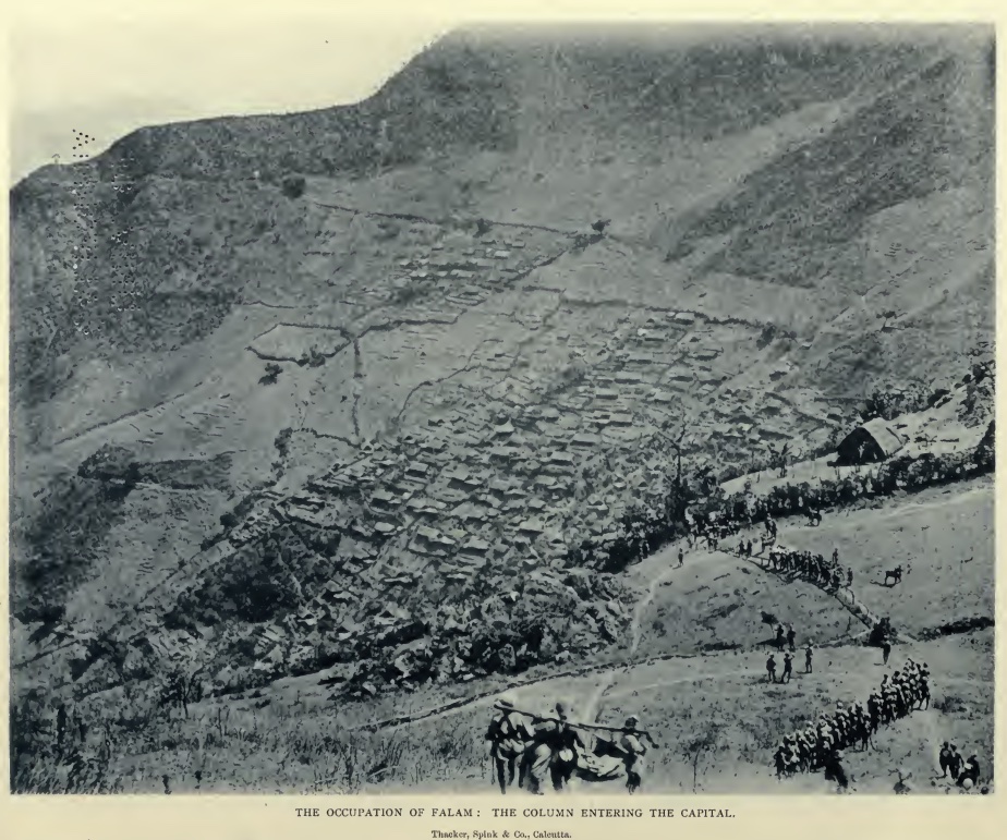The Occupation of Falam from The Image of War, Service on the Chin Hills by A.G.E. Newland